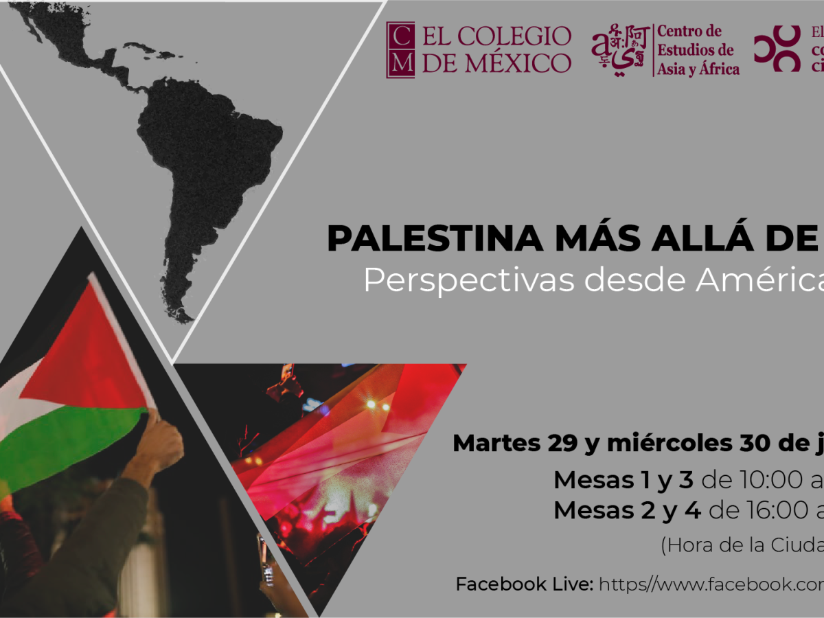 Miradas sobre Palestina desde América Latina (conversatorios virtuales)