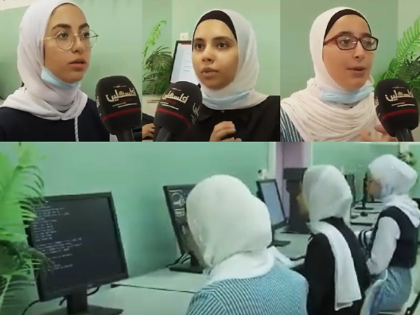 Tres chicas estudiantes de Palestina ganan el primer lugar en la competencia astronómica de la NASA